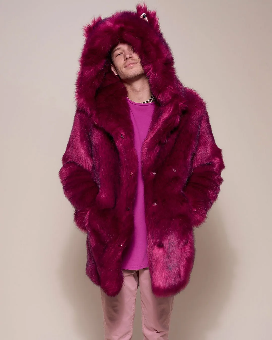 Love Wolf Luxe Classic Faux Fur Coat | Men's