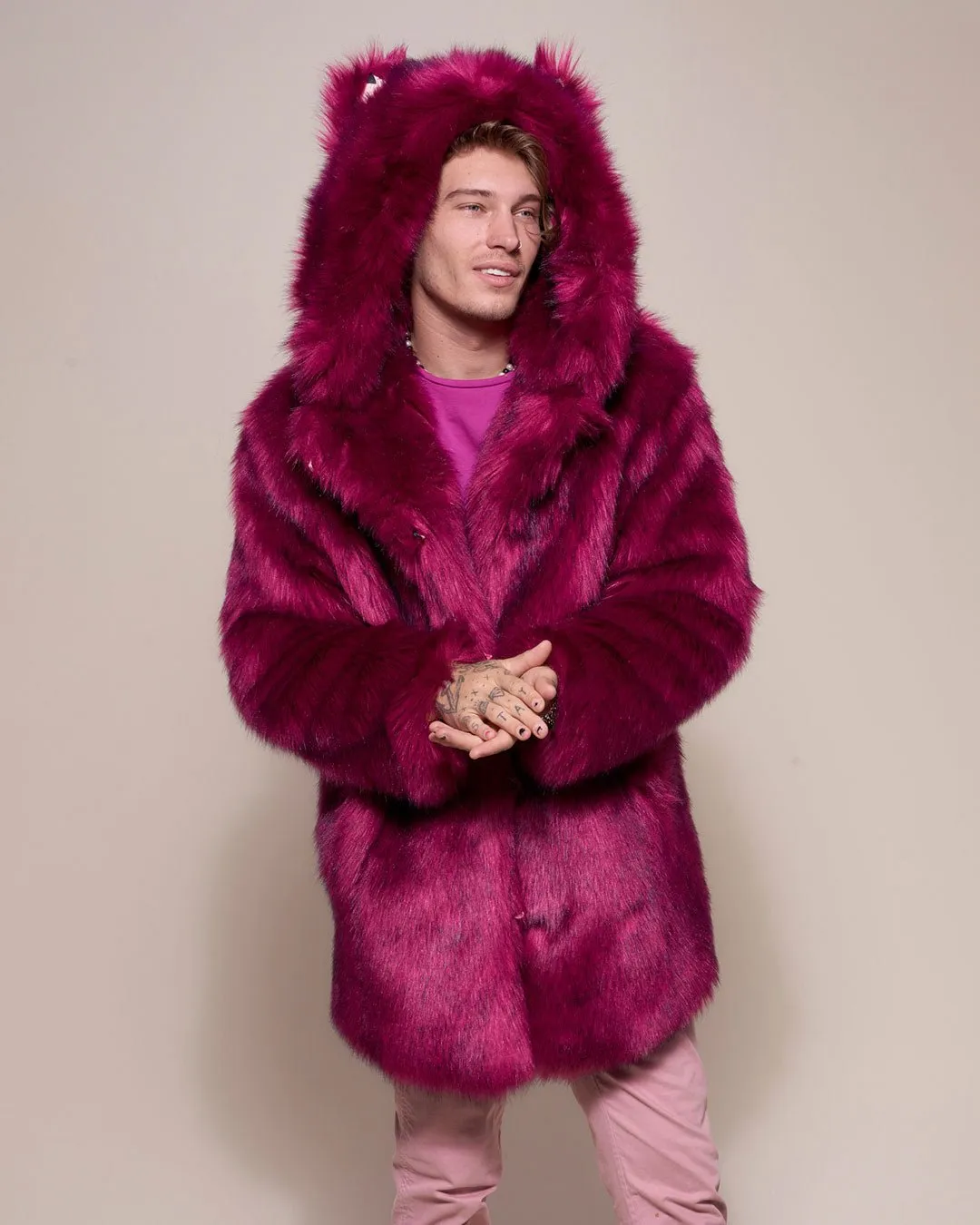 Love Wolf Luxe Classic Faux Fur Coat | Men's