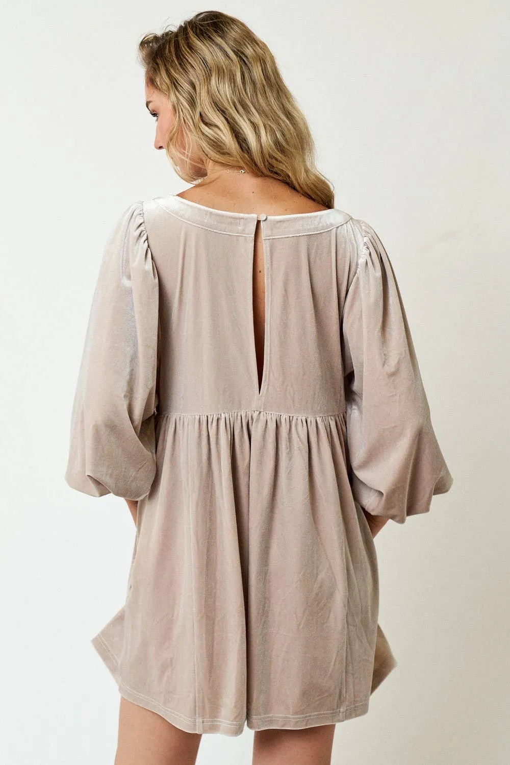 Meant To Stun Velvet Dress