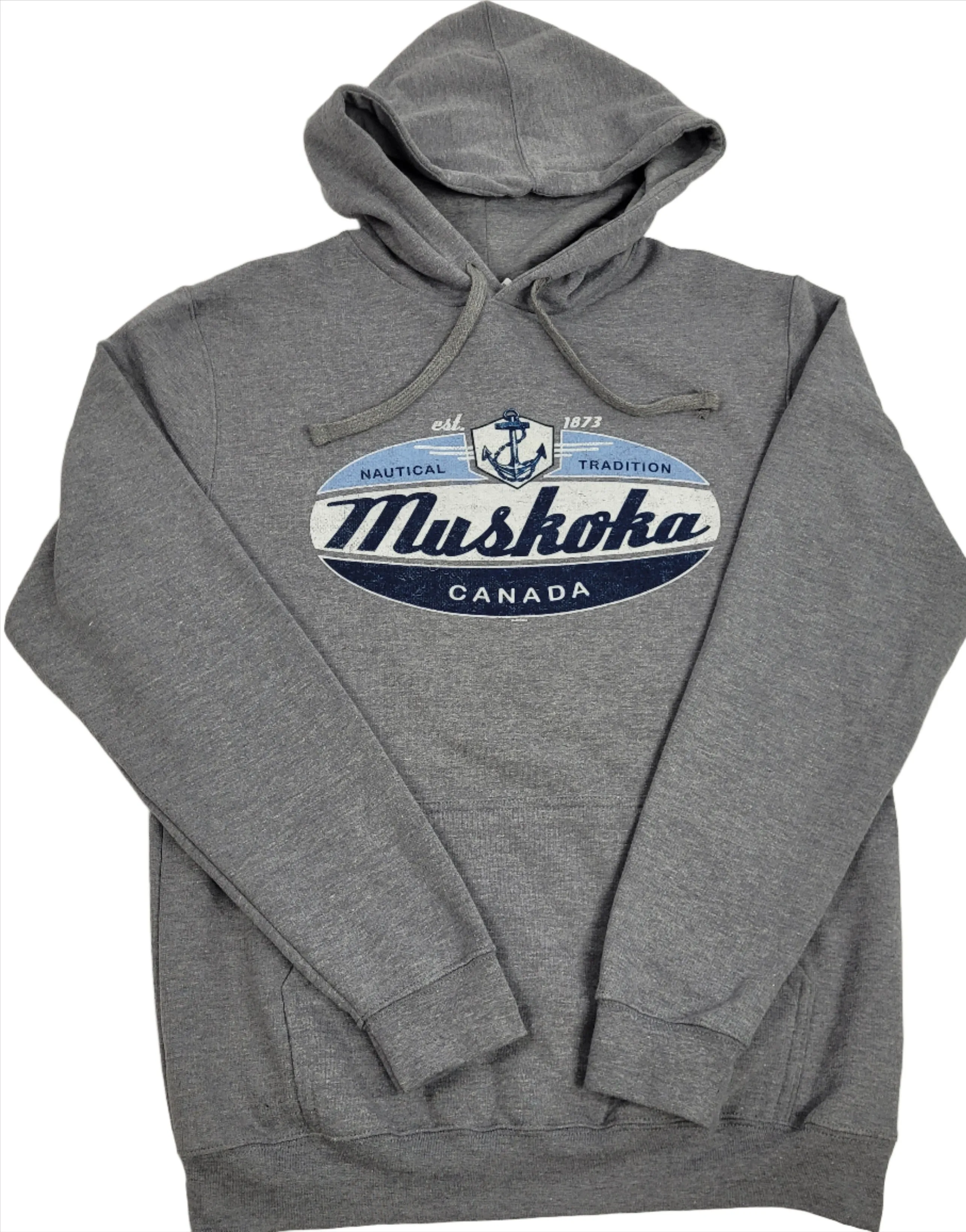 Medium Weight Muskoka Hoodie in Grey