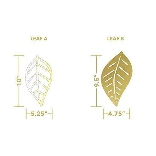Metallic Gold Leaf Garland