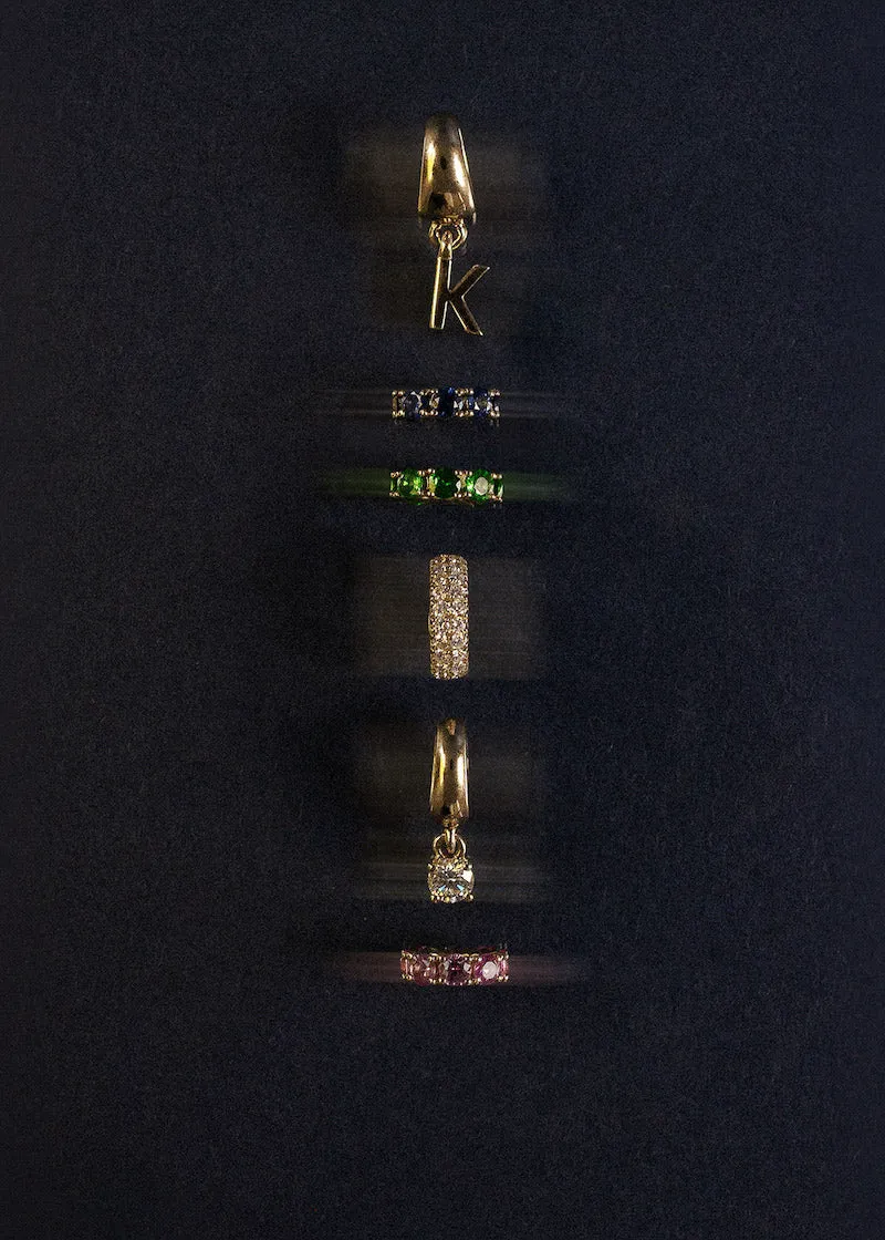 Milestone Alphabet Charm