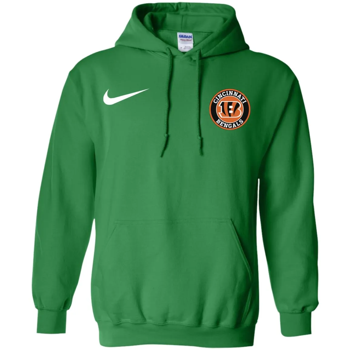 Nike Cincinnati Bengal Nfl Football Men Pullover Hoodie