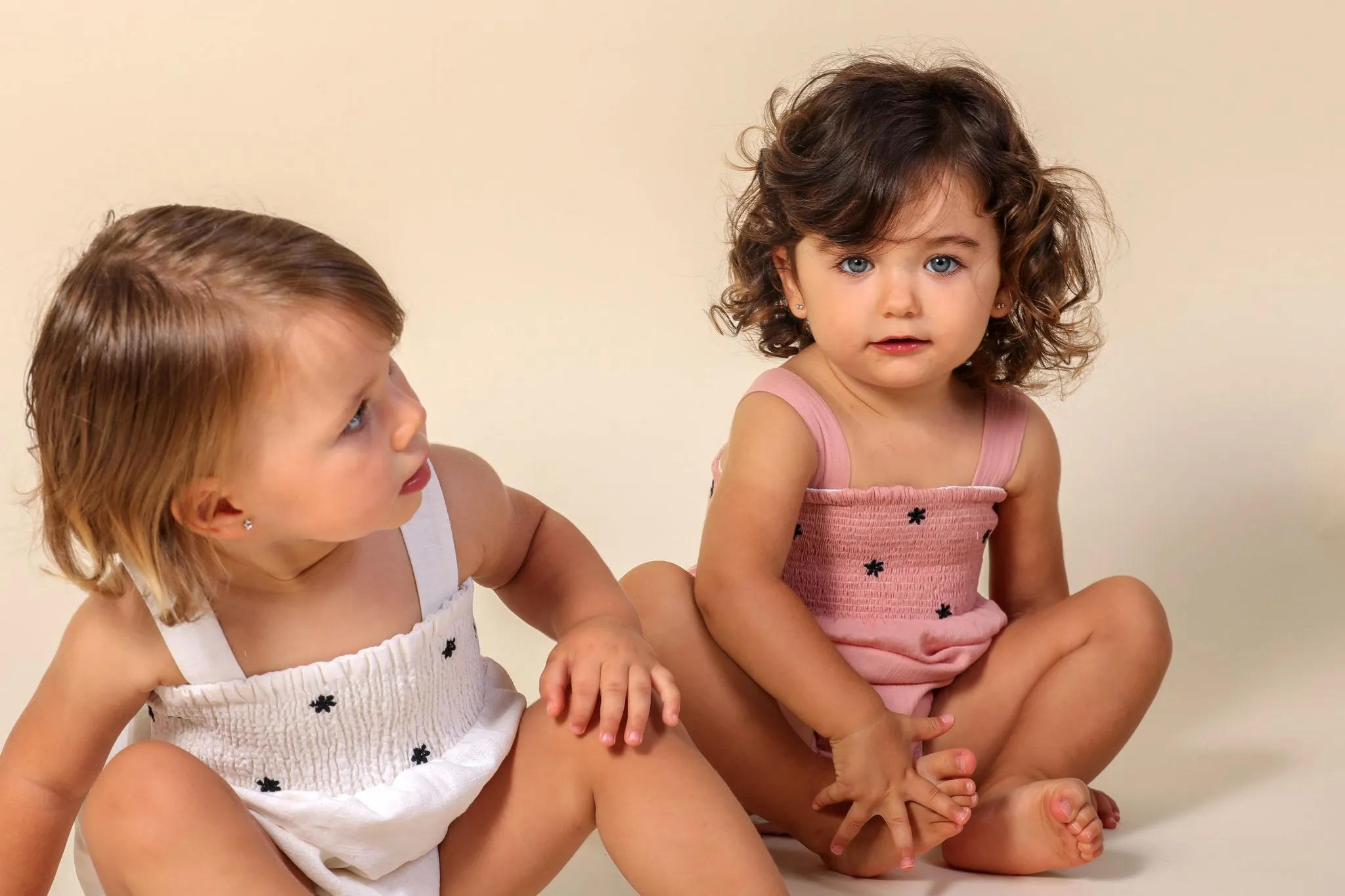 NUECES IVORY CAOBA ROMPER