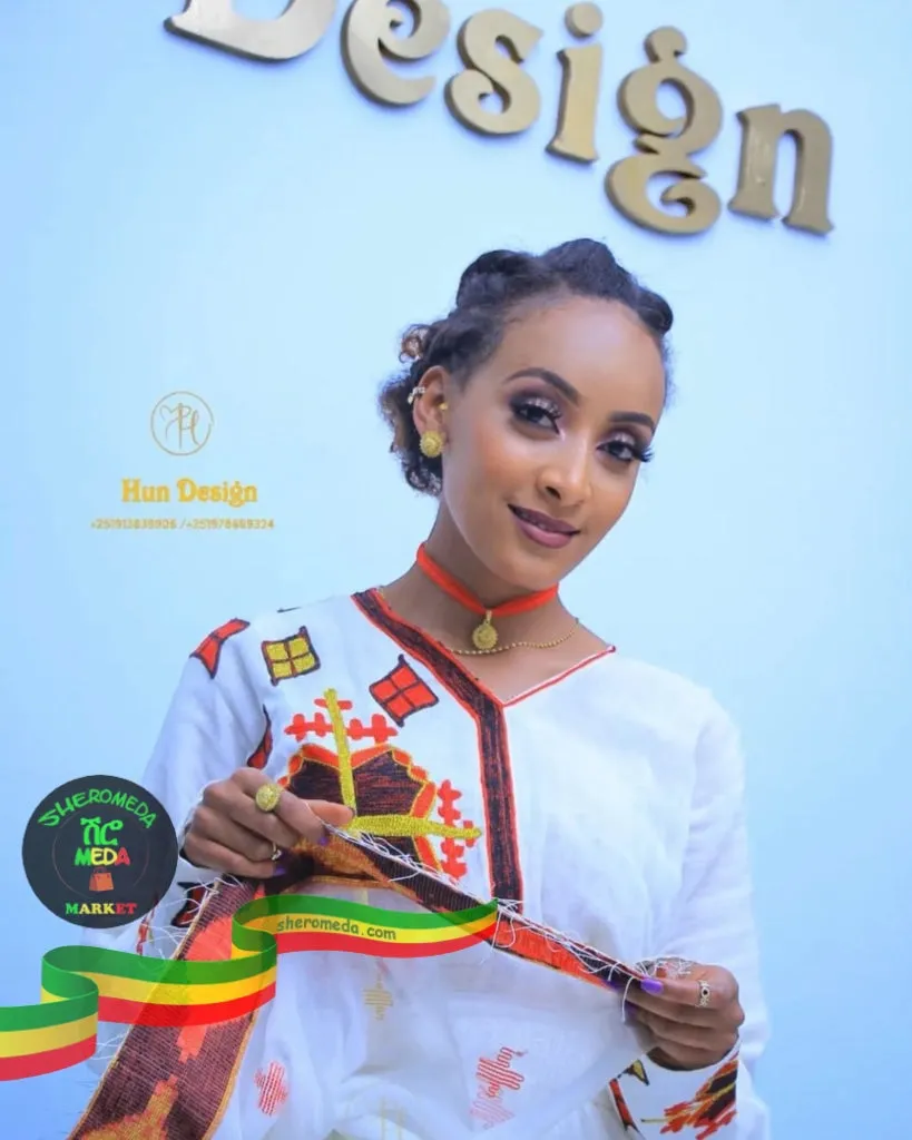Orange meskel by Hun Design