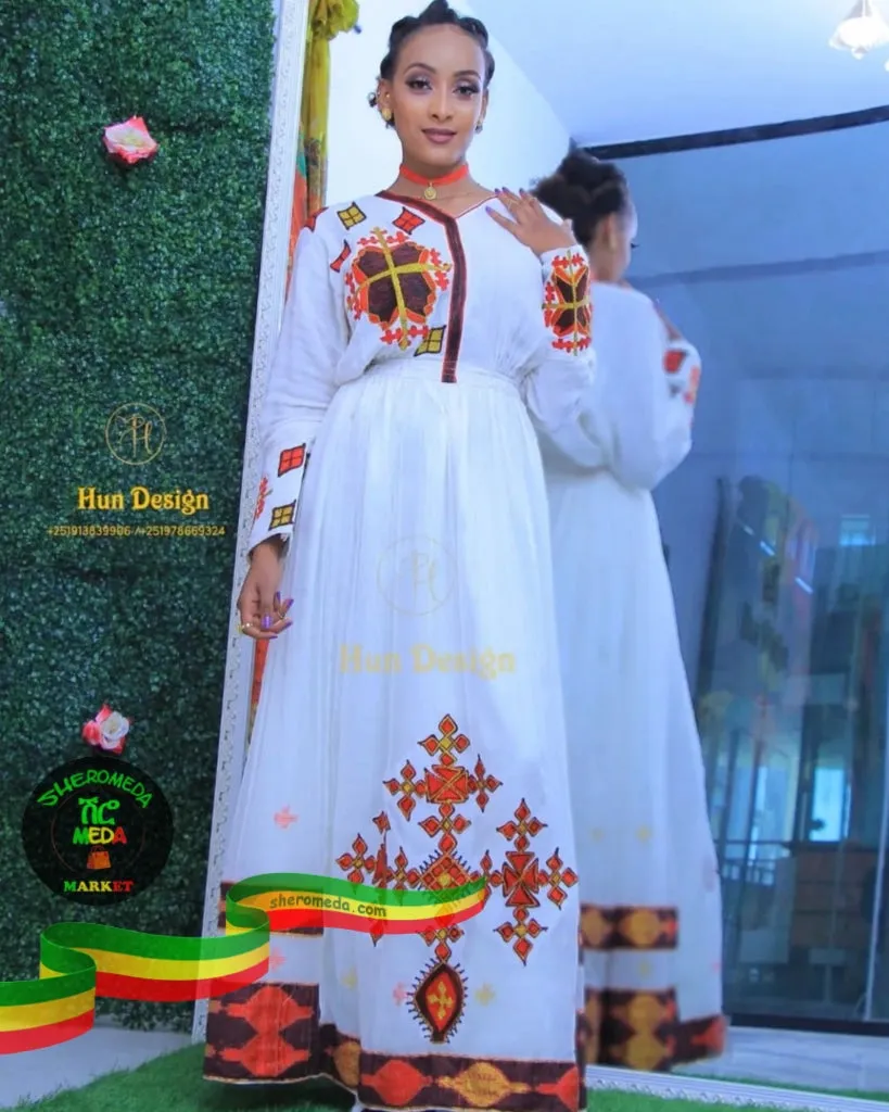Orange meskel by Hun Design