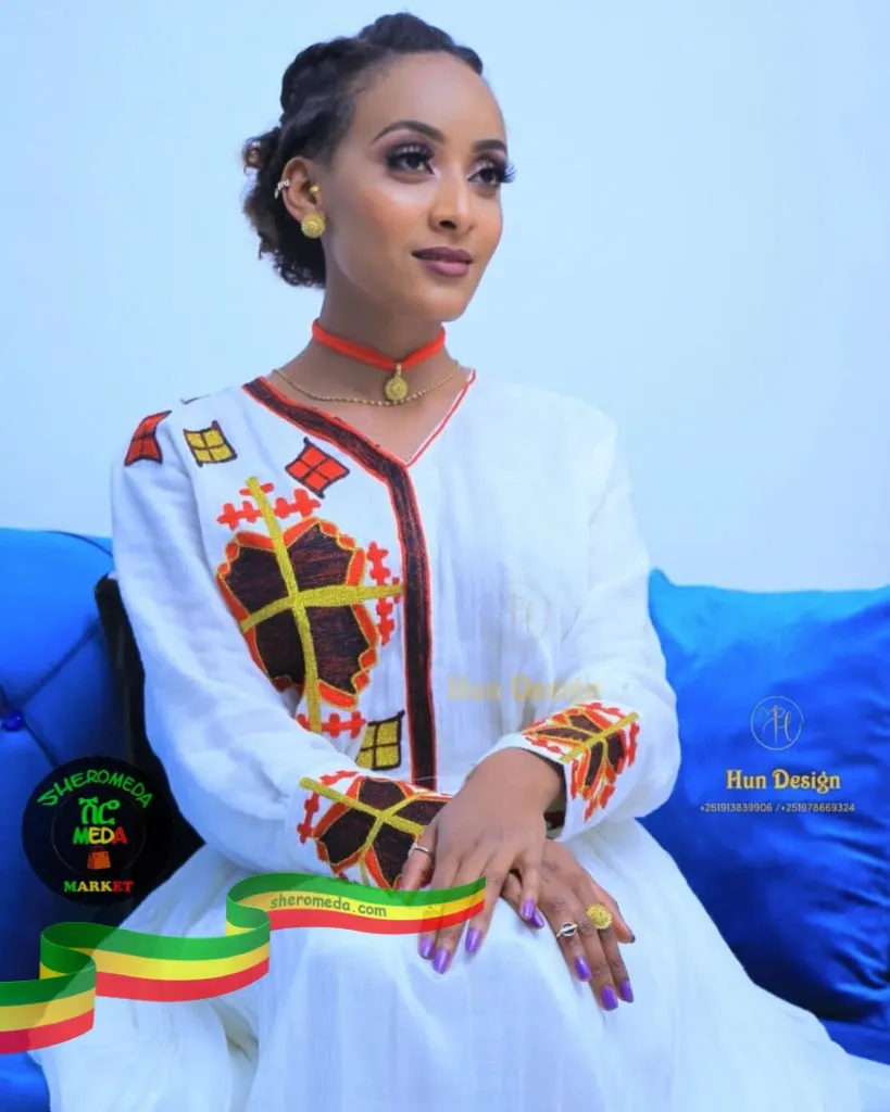 Orange meskel by Hun Design