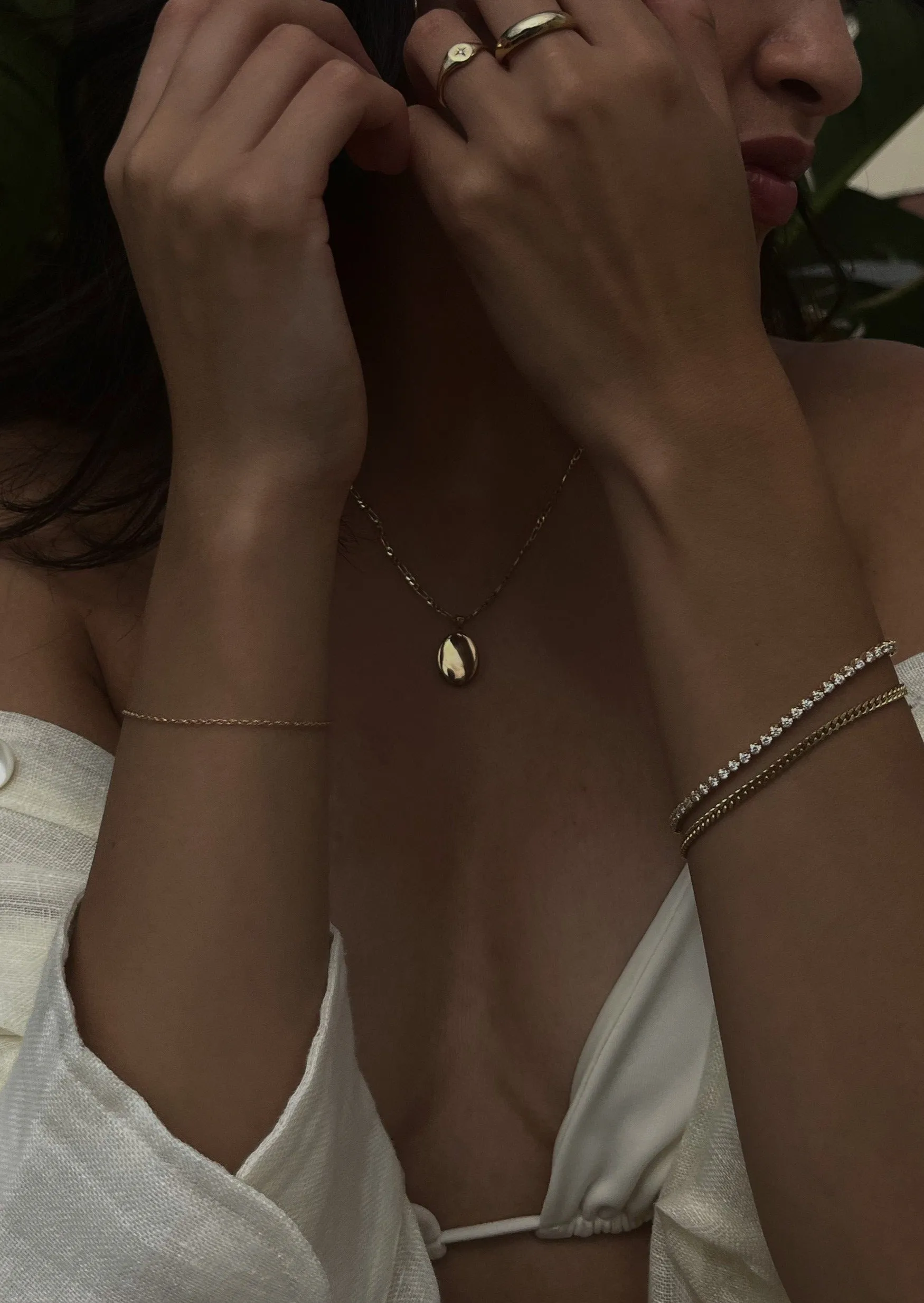 Petite Capri Curb Chain Bracelet