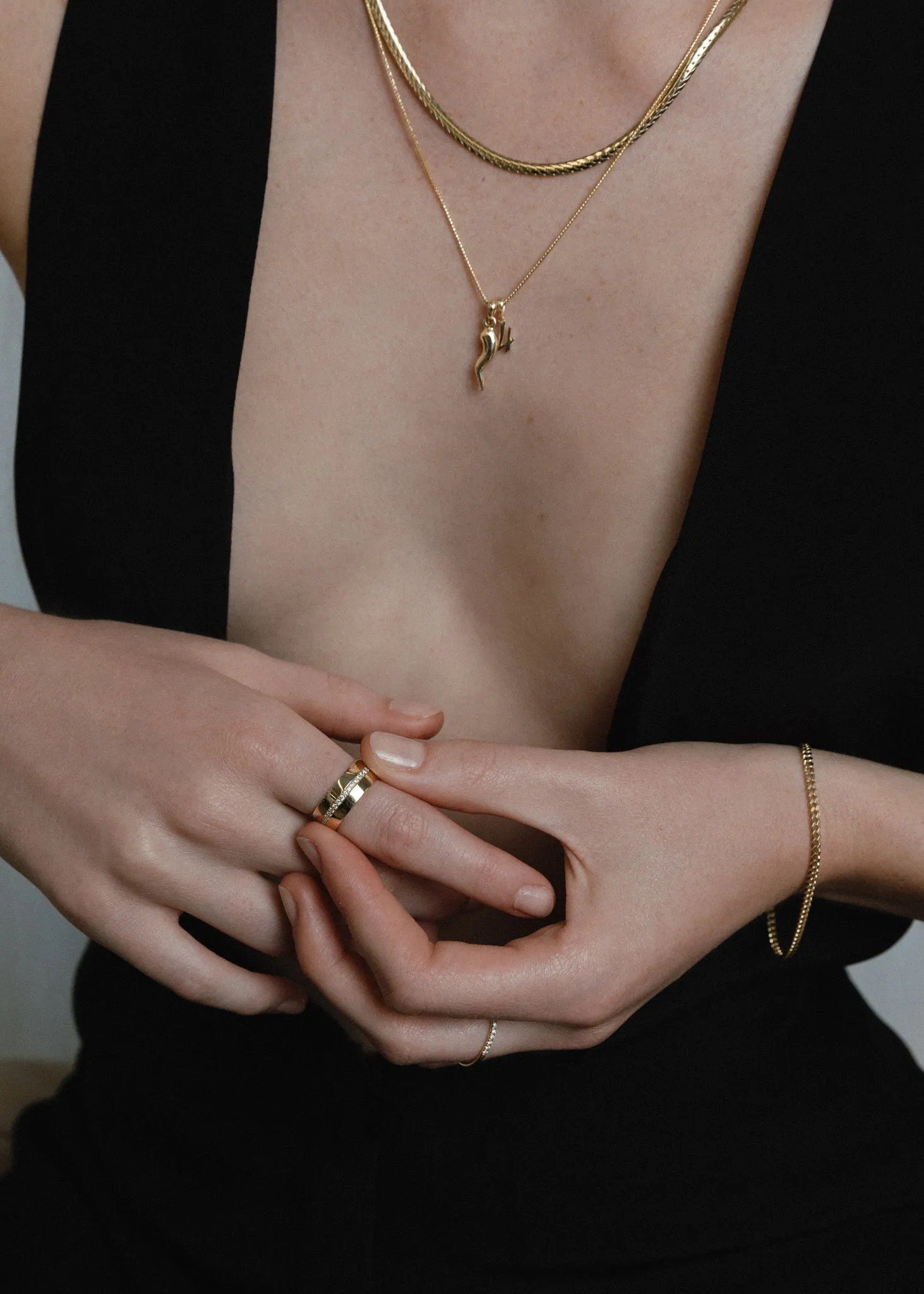 Petite Capri Curb Chain Bracelet