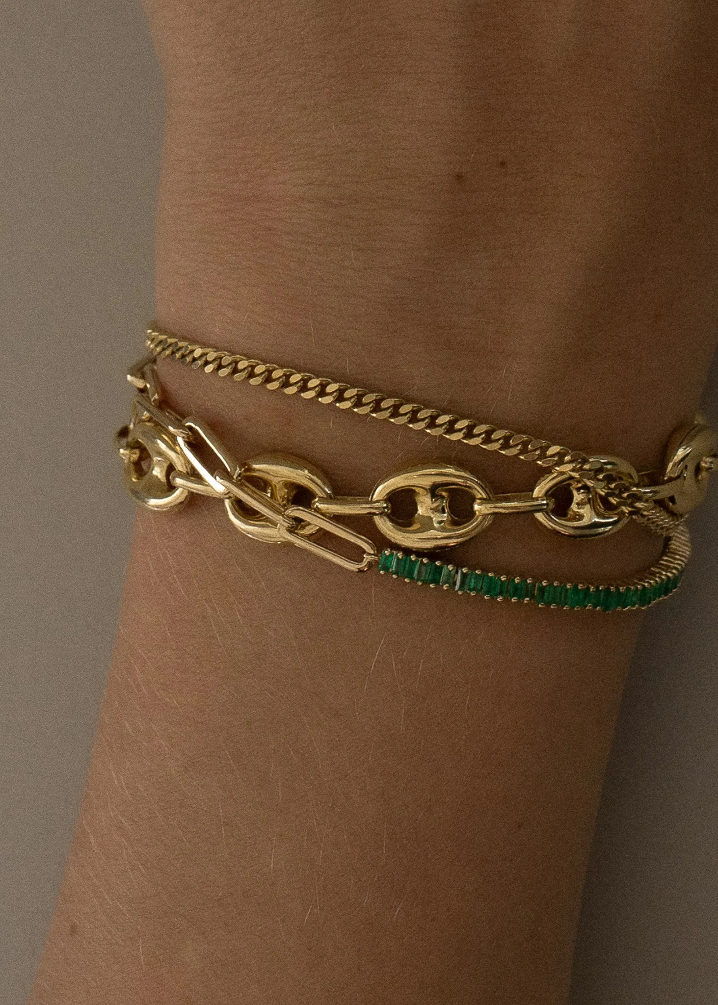Petite Capri Curb Chain Bracelet