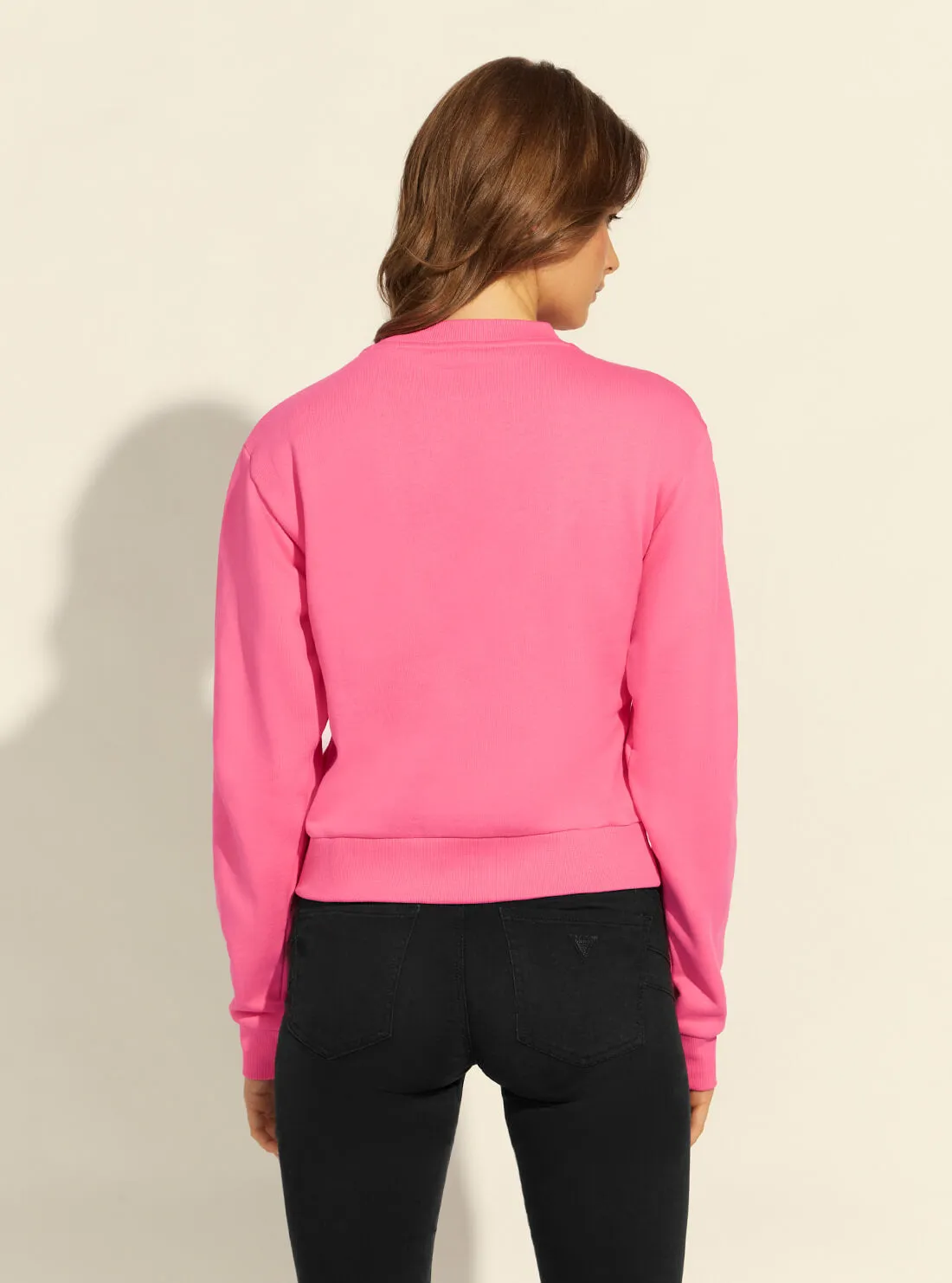 Pink Icon Logo Jumper
