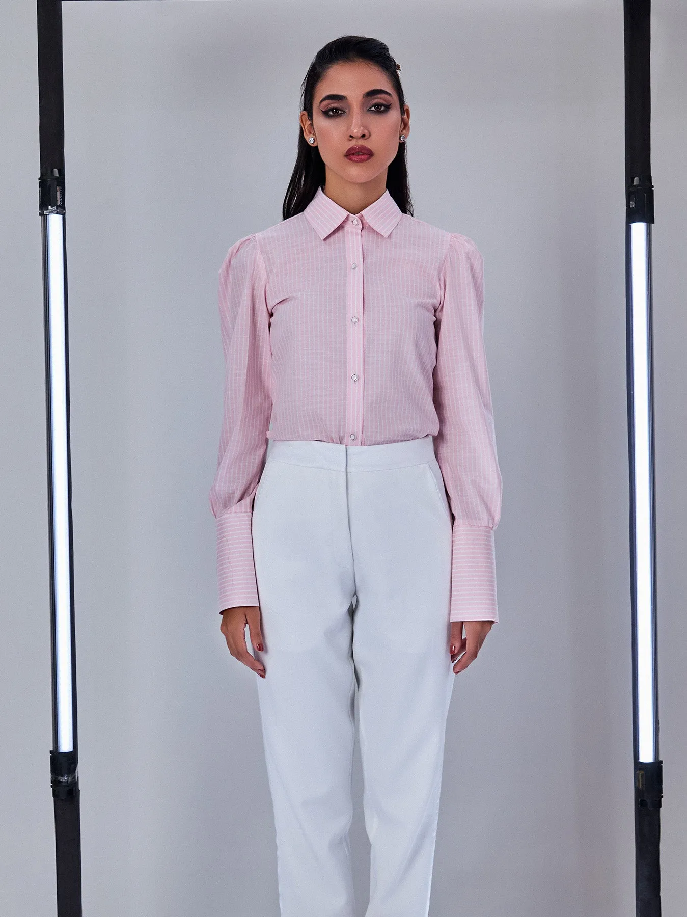 Pink Stripes Shirt