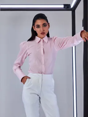 Pink Stripes Shirt