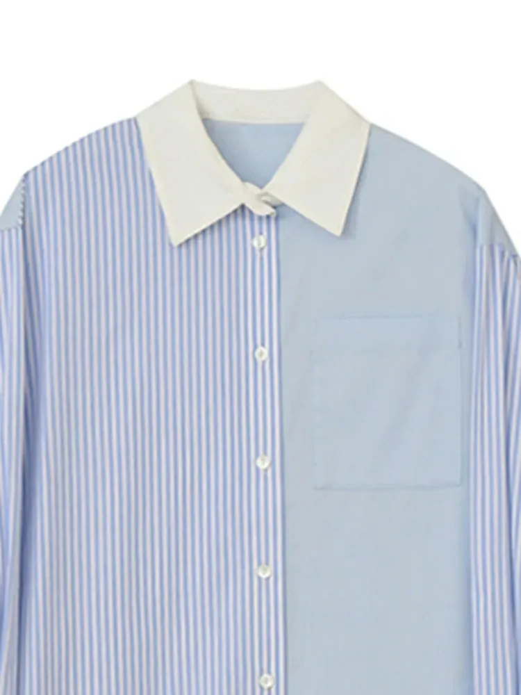 Pre Order:  Half Stripes Button Down Shirt