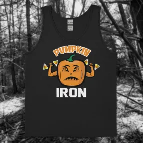 PUMPKIN IRON Unisex Tank Top