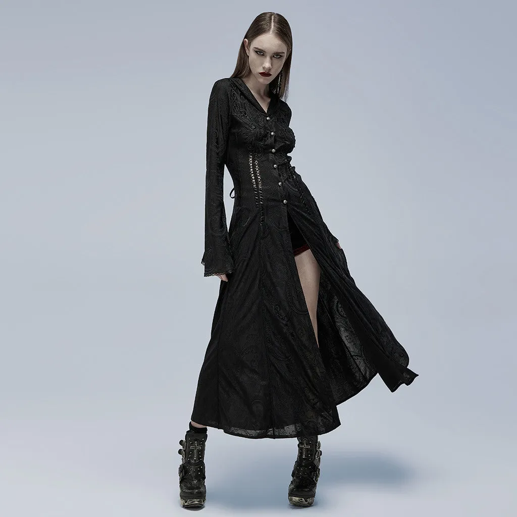 Punk Rave Miss Goetia Applique Coat WY-1359