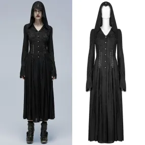 Punk Rave Miss Goetia Applique Coat WY-1359