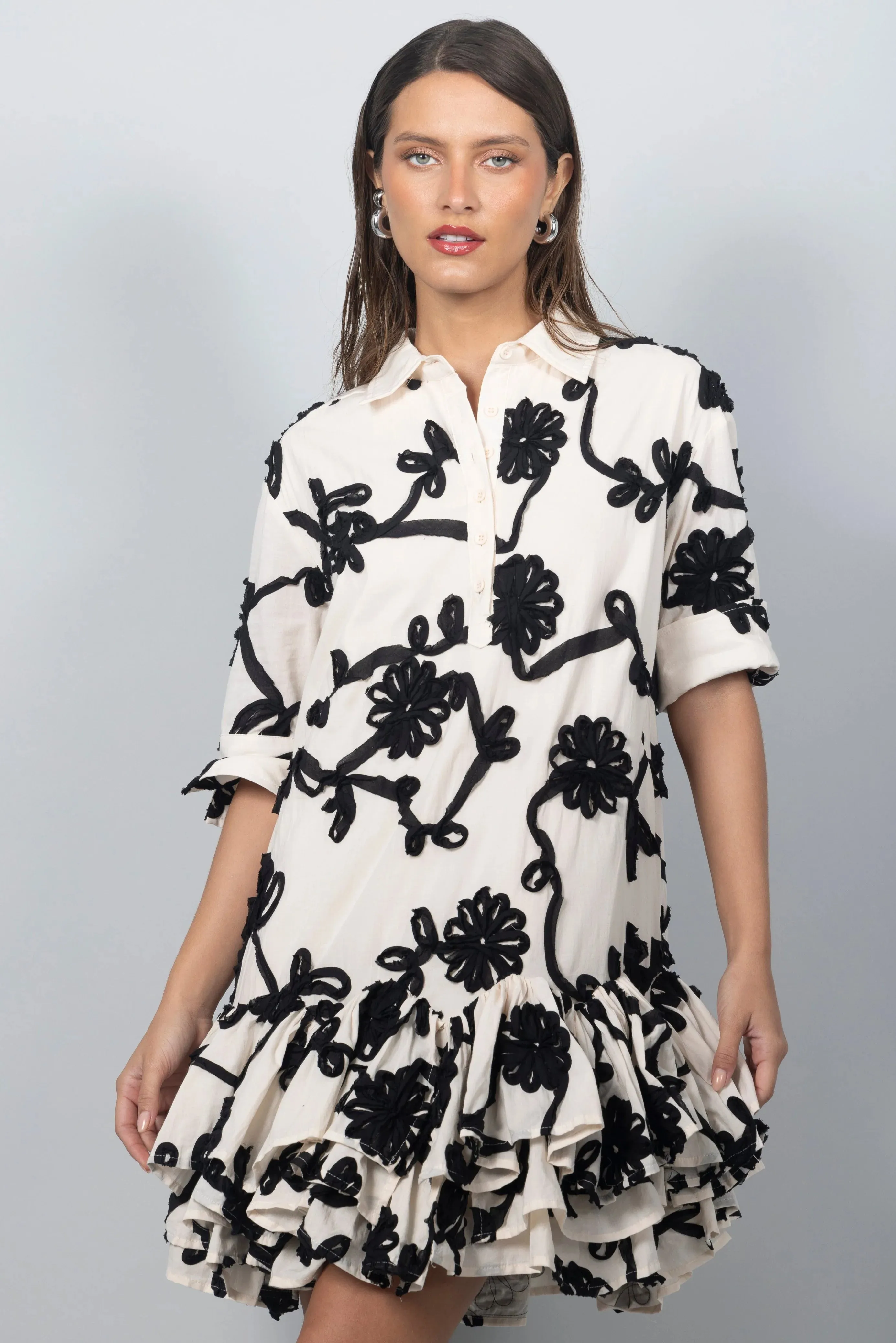 Reema Embroidered Dress