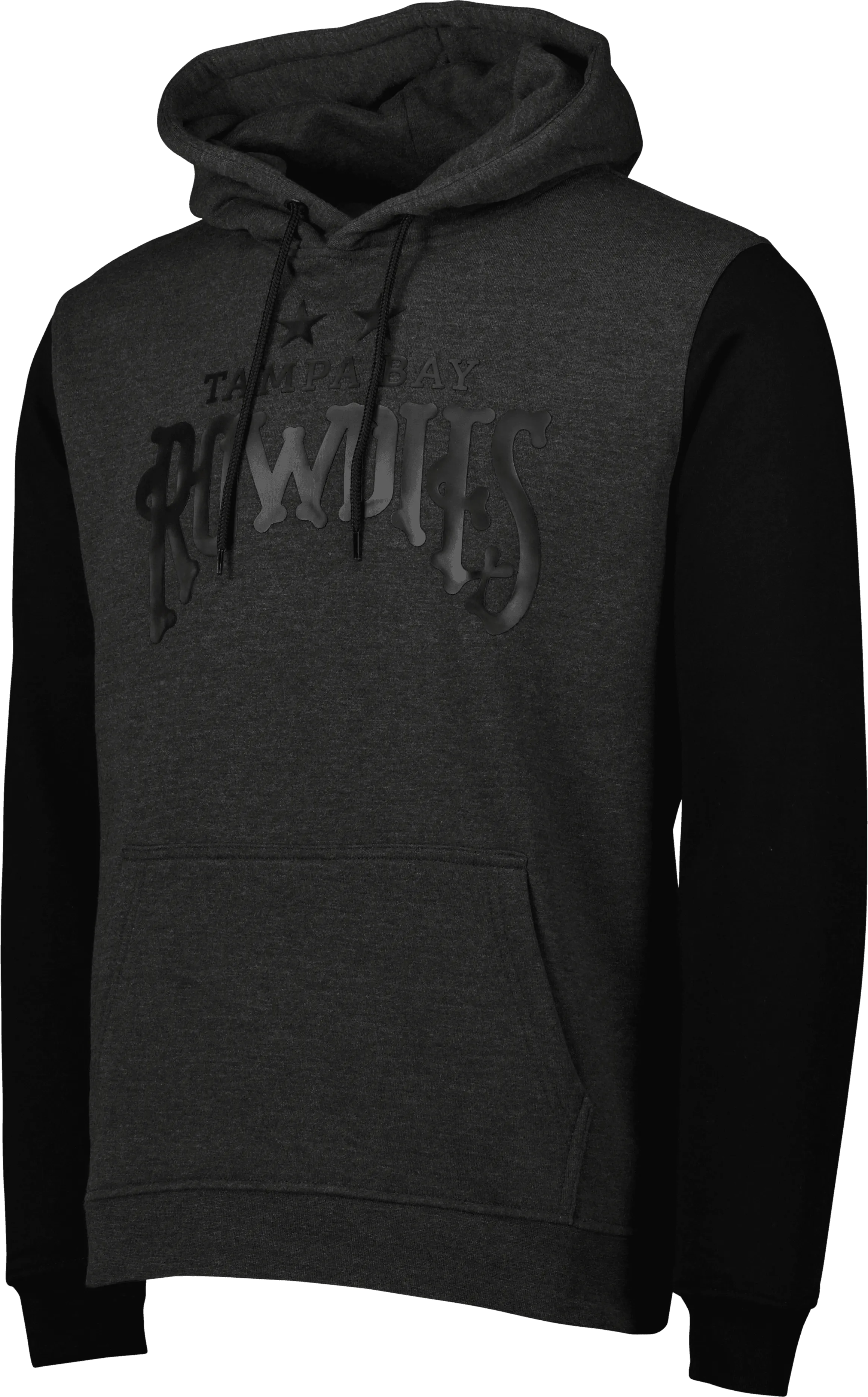 Rowdies Men's SDS Black on Black Hoodie