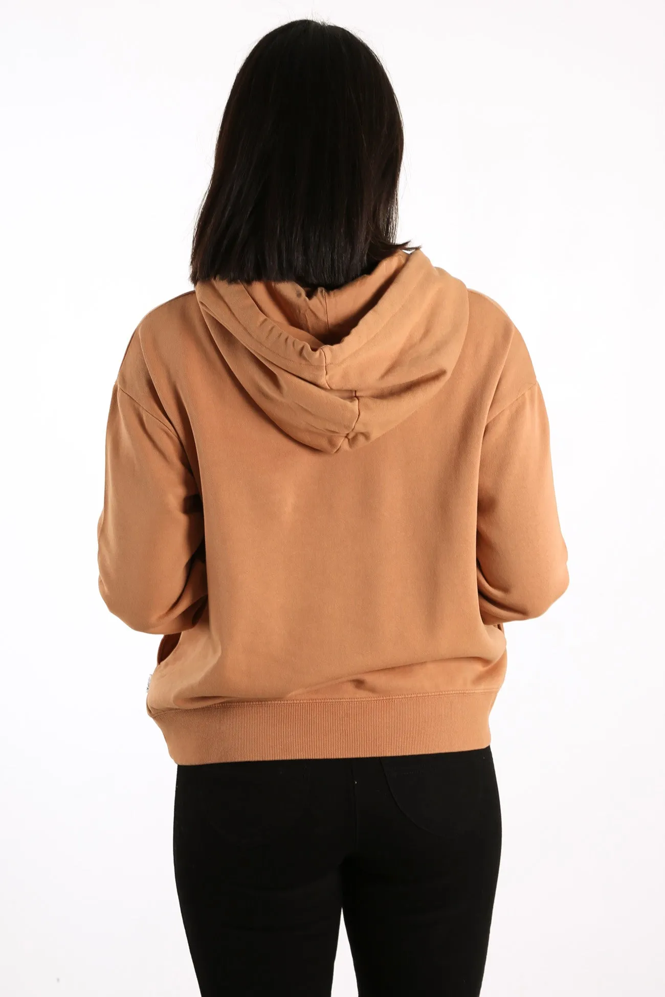 RVCA Flipped Pigment Hoodie Camel