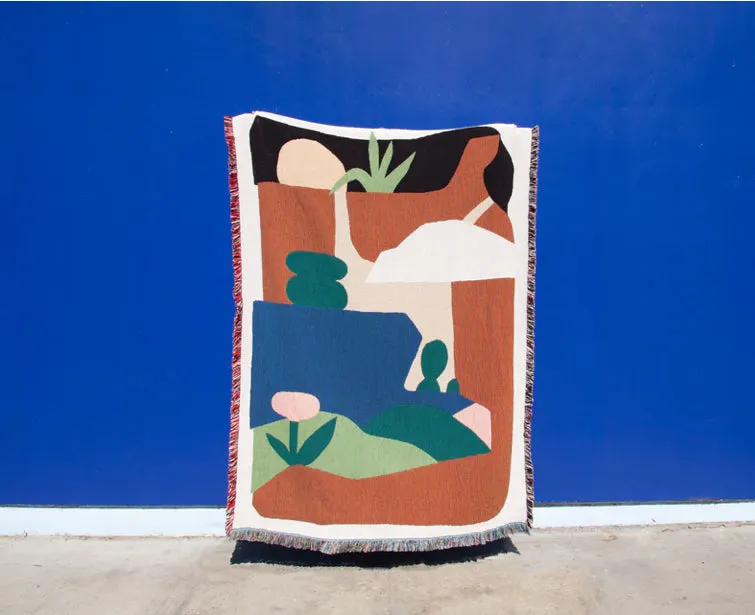 Slow Down Studio / Woven Throw