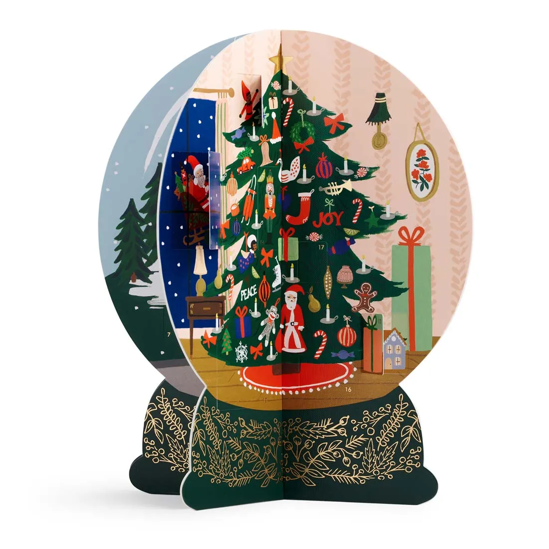 Snow Globe Advent Calendar
