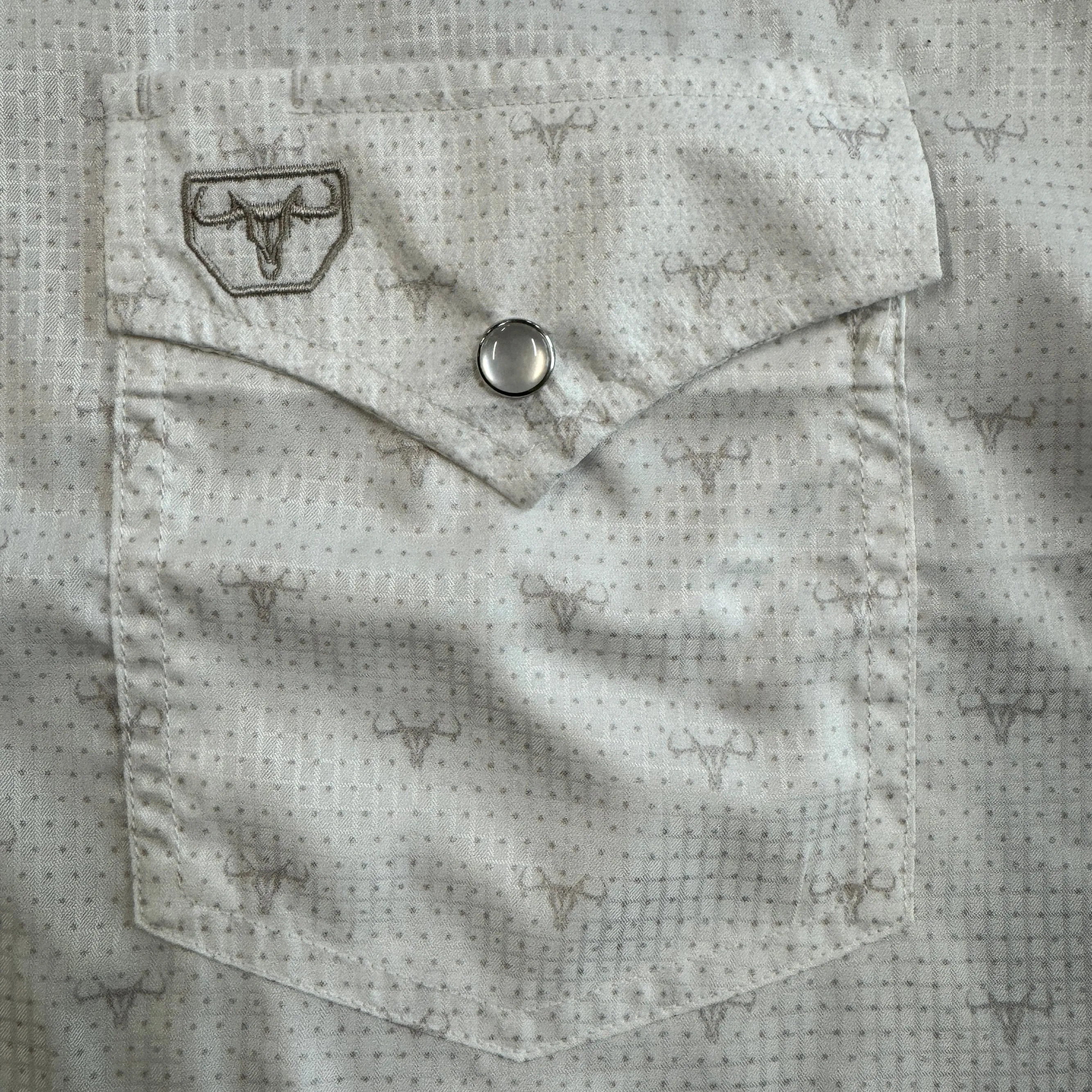 S/S Monogram - White