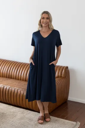 T-Shirt Dress | Navy