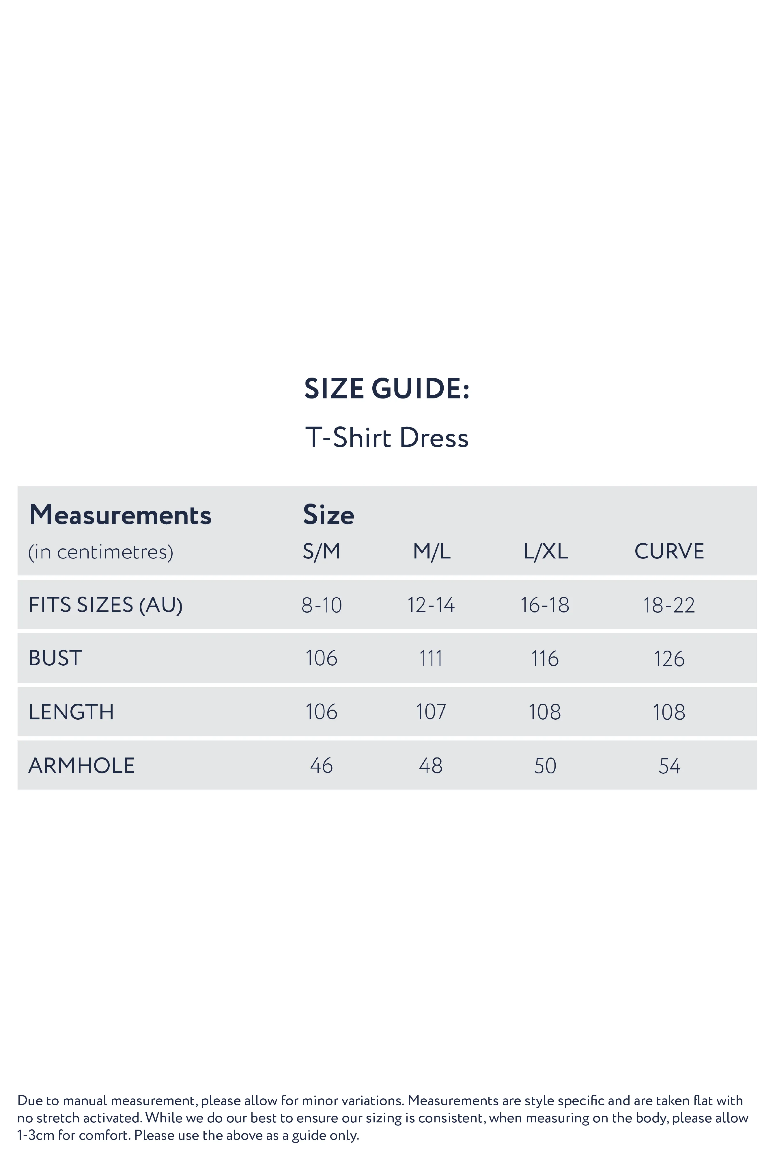 T-Shirt Dress | Navy