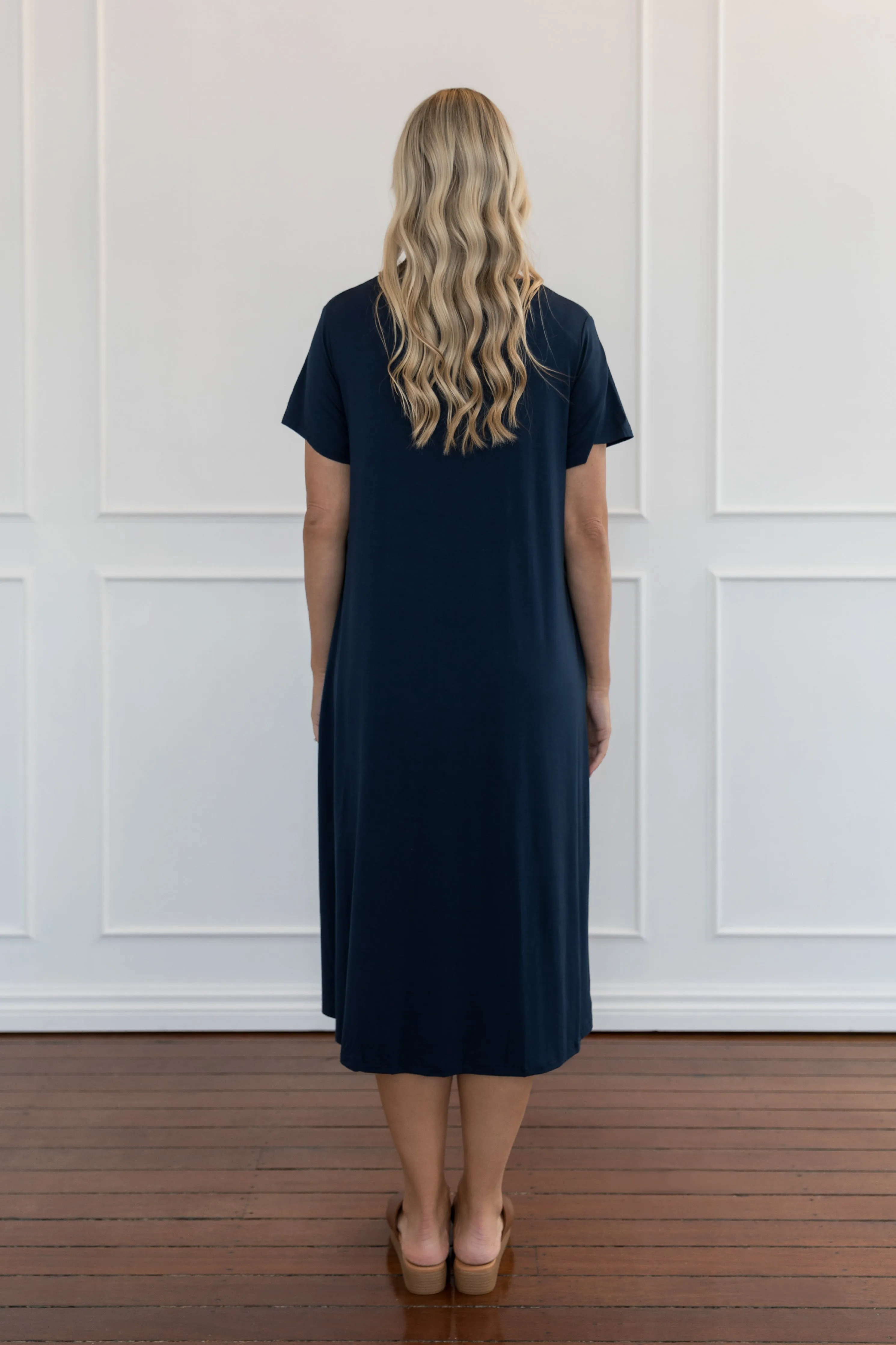 T-Shirt Dress | Navy