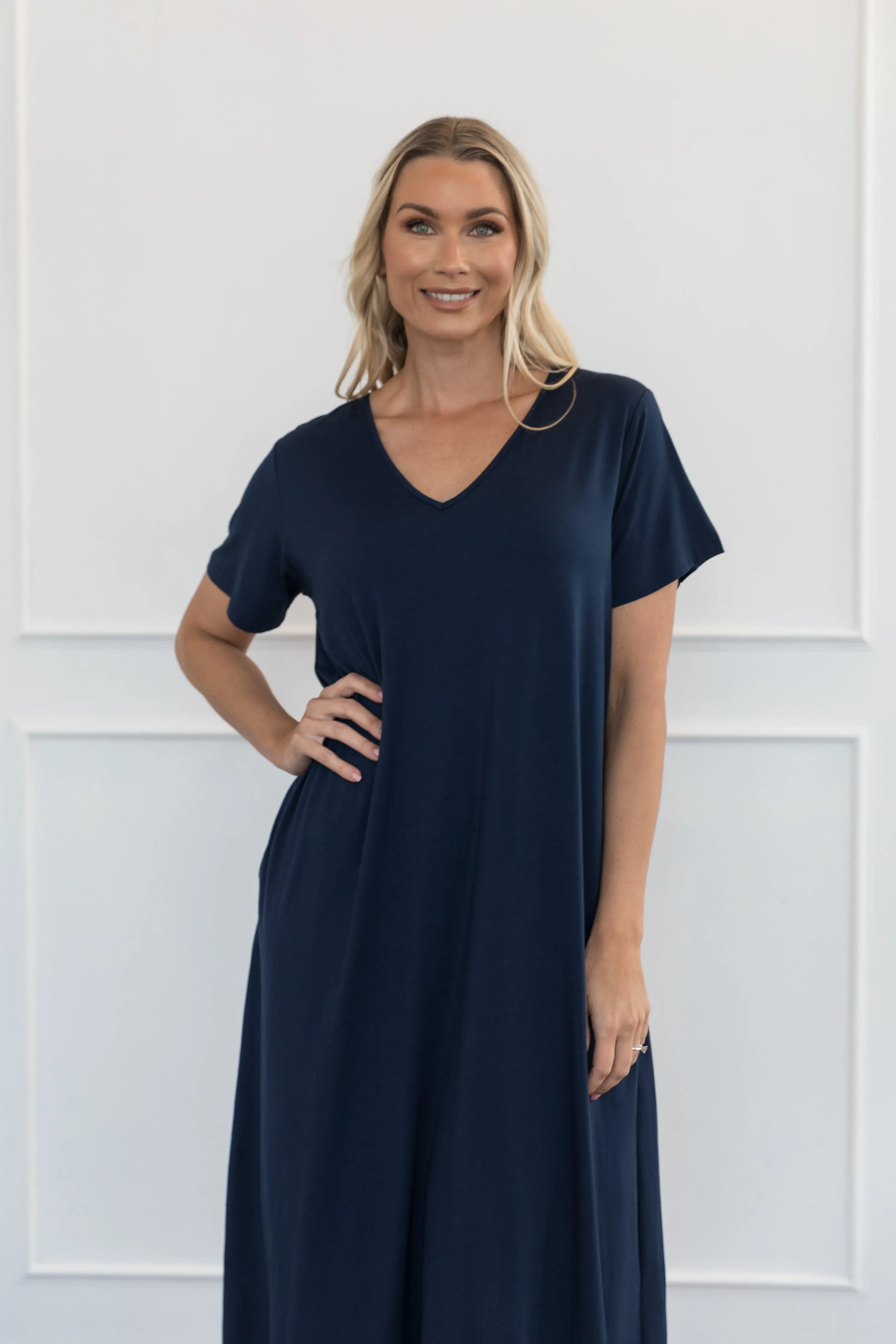T-Shirt Dress | Navy