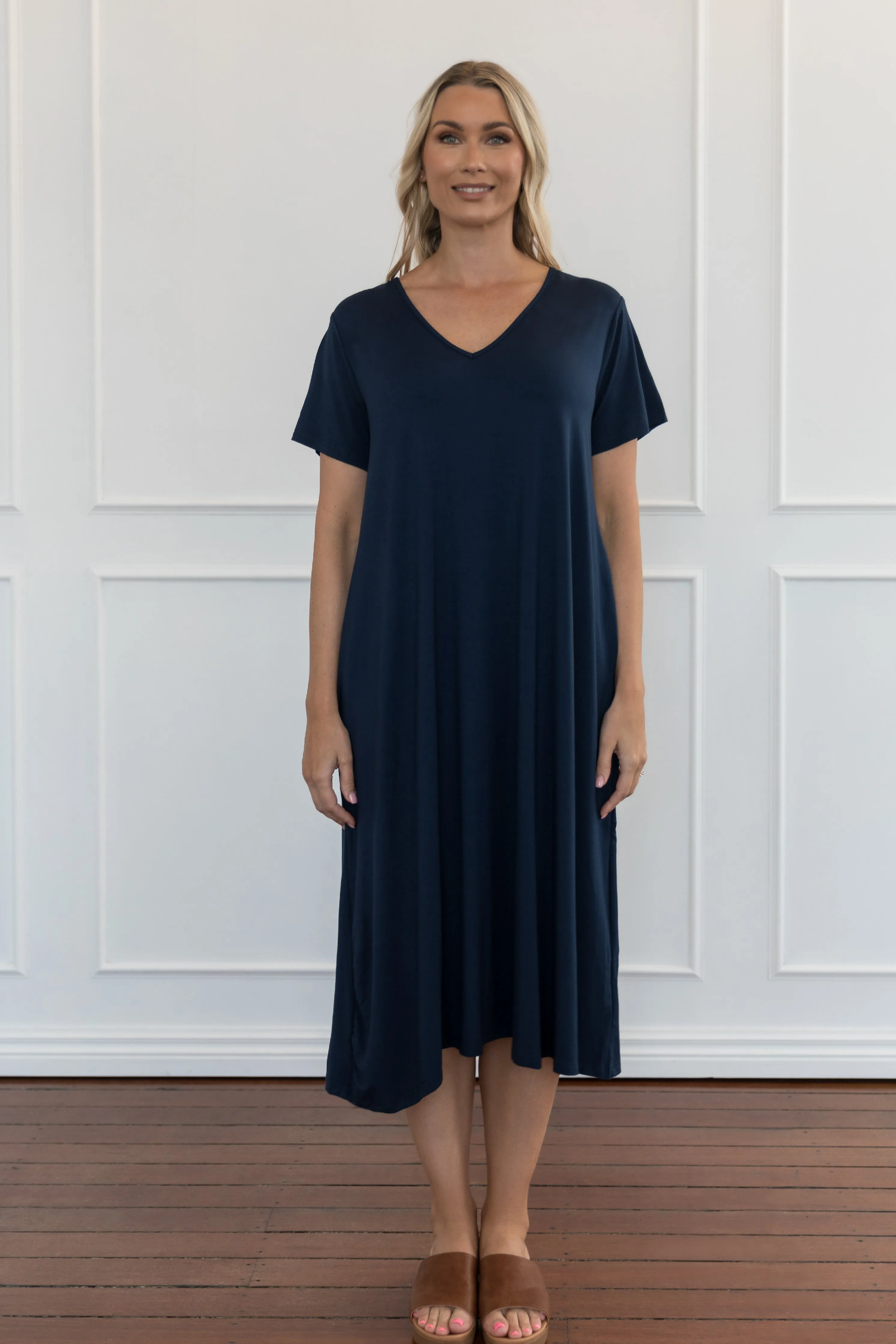 T-Shirt Dress | Navy
