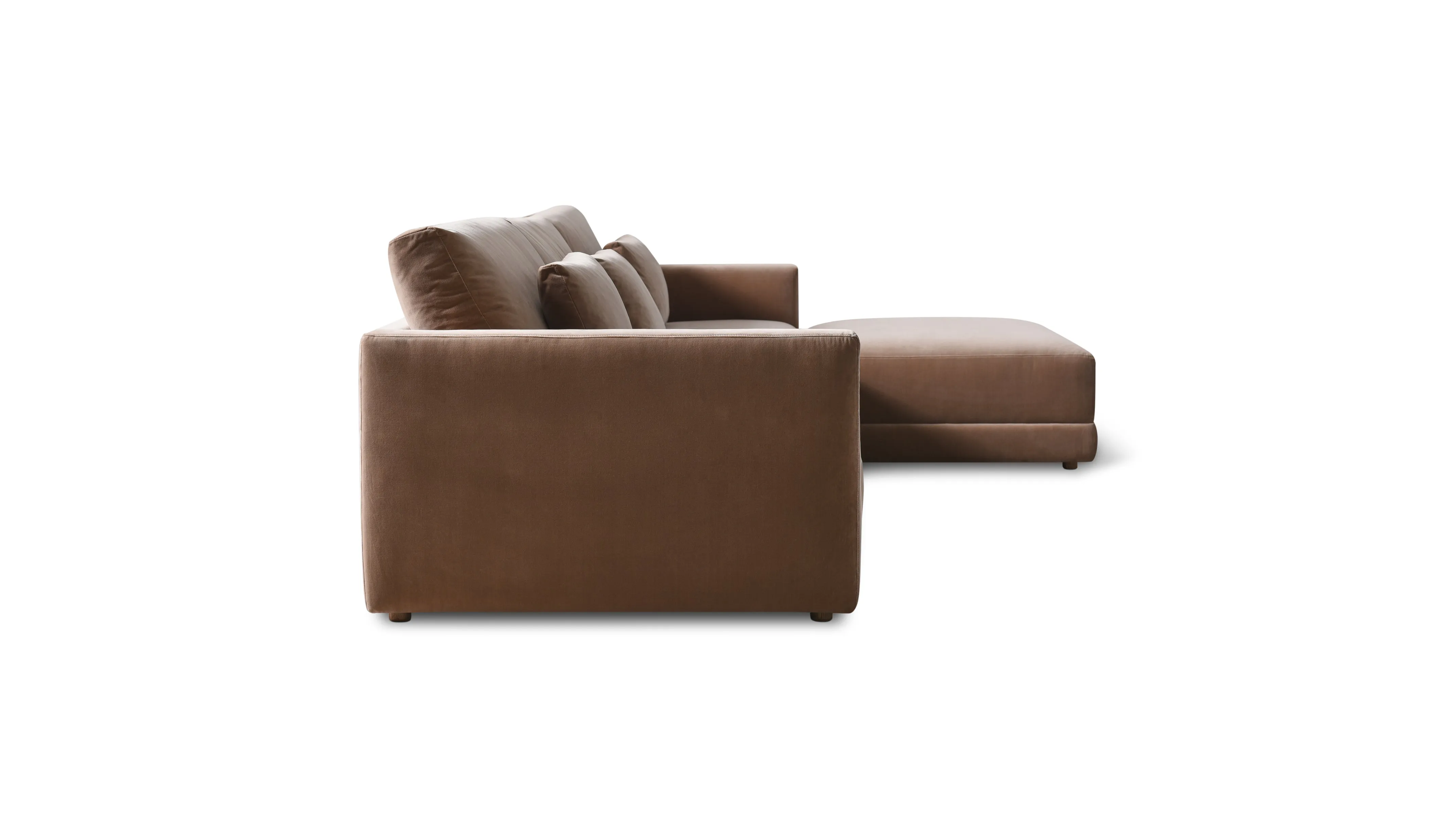 Wind Down 4-Piece Modular Sectional, Doe