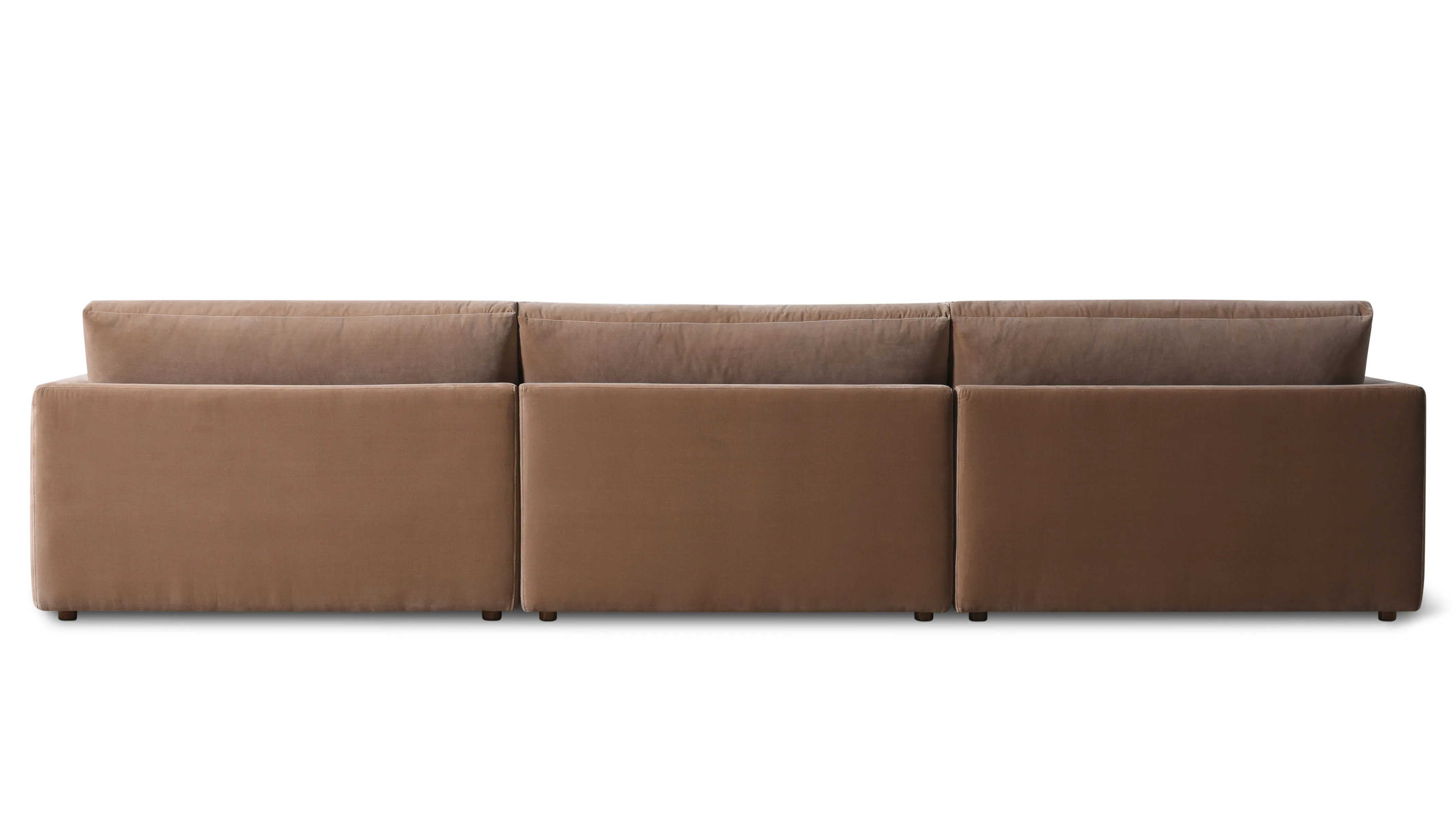 Wind Down 4-Piece Modular Sectional, Doe
