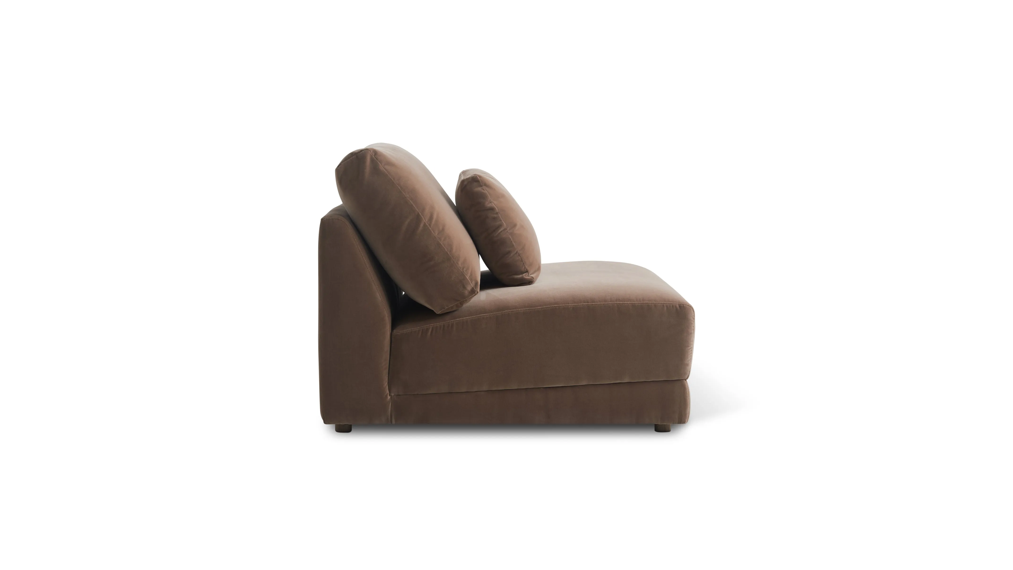 Wind Down Armless Chair, Doe