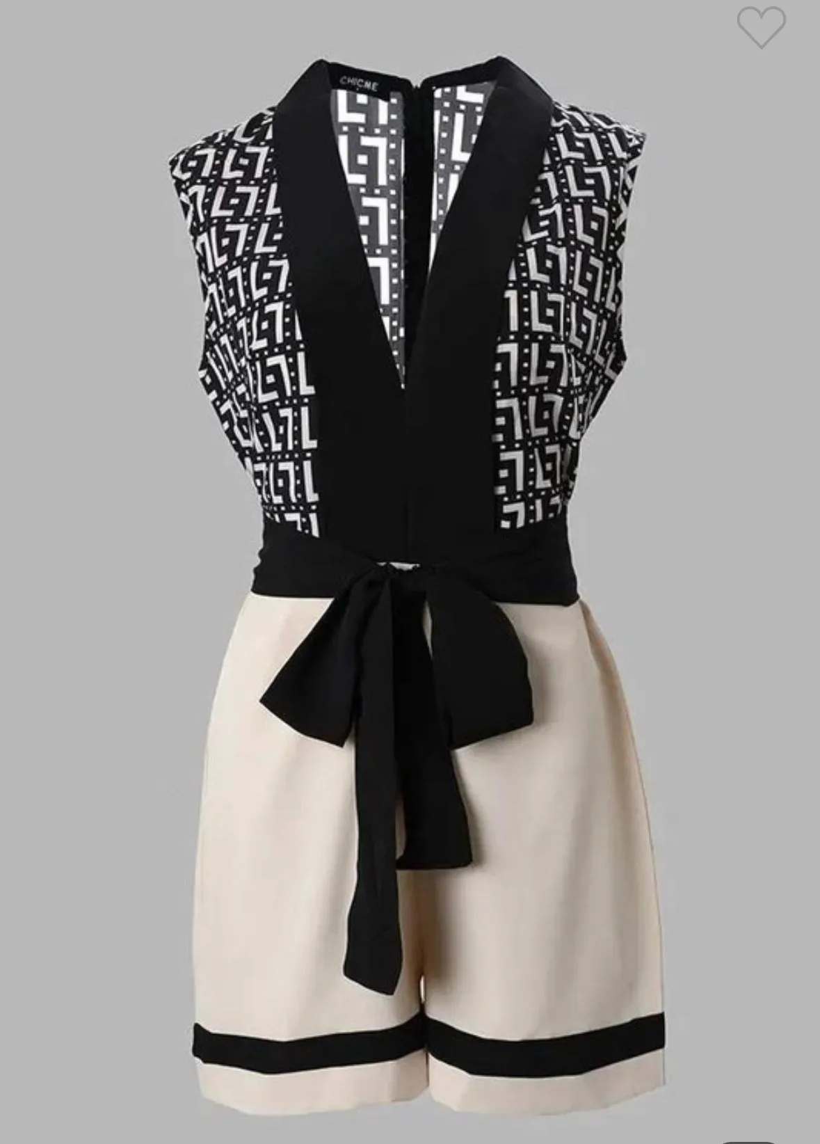 Women Romper/Apricot-786542R