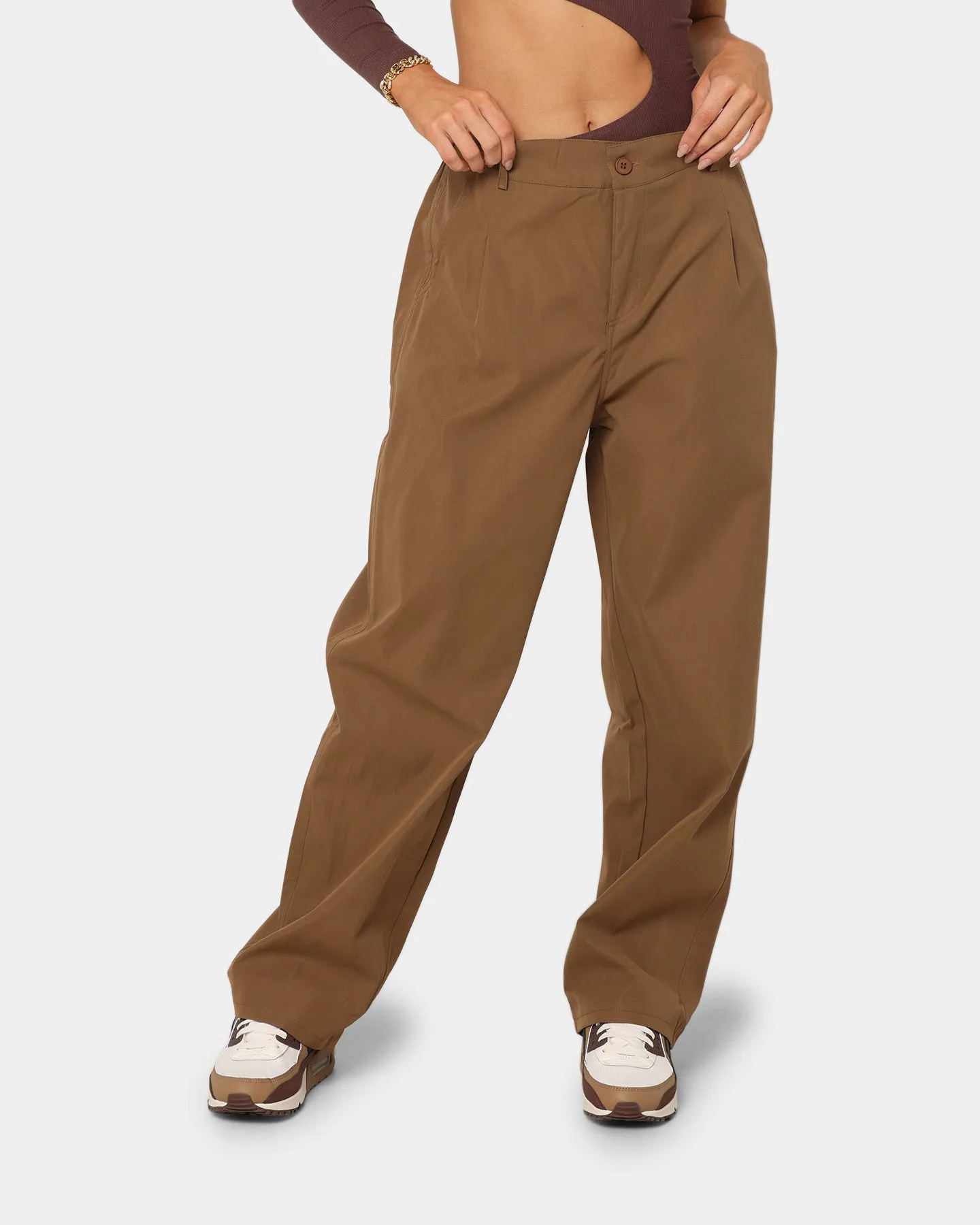 XXIII Women's Isla Cargo Pants Brown